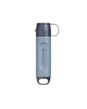 LifeStraw Peak Series: Filtro de agua personal para exteriores - Ideal para senderismo, camping, viajes - Elimina bacterias, parásitos y microplásticos, Azul