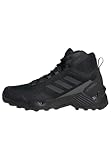 adidas Hombre Eastrail 2.0 Mid RAIN.RDY Waterproof Hiking Shoes, Core Black / Carbon / Grey Five, 42 2/3 EU