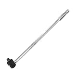 DURATECH Barra Rompedora con Mango Articulado de 1/2', 600mm | Llave para Trabajos Pesados con Cabeza Flexible, Llave de Carraca para Tuercas de Rueda