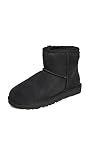 UGG Classic Mini Ii, Botas Mujer, Negro, 37 EU