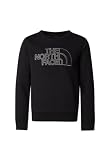 THE NORTH FACE NF0A8AXXJK3 B Drew Peak Light Crew Sweatshirt Unisex TNF Black Tamaño L