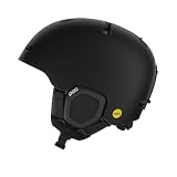 POC Fornix MIPS Casco de esquí, Adultos Unisex, Uranium Black Matt, M-L (55-58cm)