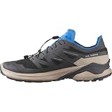 Salomon Hombre Speed Cross, Impermeables para Niños, Negro/Vainilla, Zapatos de Senderismo Versátiles, Zapatillas para Botas de Senderismo y Correr en Senderos en Aventuras al Aire Libre, 44 2/3 EU