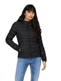 ONLY ONLTAHOE Chaqueta Acolchada Negra M | Manga larga, Corto, Occasionwear, Proceso normal a una temperatura máxima de 30°C