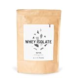 Nutripure - Proteína Whey Isolate Nativa - 28g por Dosis - Neutro - 750g | Desarrollo Muscular, Aumento de Masa y Definición - 20% BCAA, 41% EAA - En Polvo - 25 Porciones - Fabricado en Francia