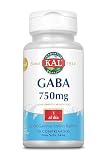 GABA 750 mg. 30 comp. – se toma cada día de acuerdo con las indicaciones, tabletas fáciles de integrar en la rutina diaria, caja de 30 tabletas y facilita el cuidado de su bienestar