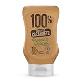 Capitán Maní Crema de Cacahuete 100% Cacahuete Squeeze 300g, 30g Proteína
