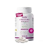 HSN Creatina Excell 1000mg Creapure® - 120 Cápsulas Vegetales | 100% Puro Monohidrato de Creatina. Sello de Calidad Creapure®. Código HSN 18HR11. Nos puedes encontrar en la web oficial