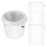 QWORK® 3 Piezas Bolsas de Filtro Malla Fina, Bolsas de Malla 120 micrones 45x60 cm con cordón, para Cerveza, Nuez