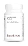 Lactobacillus Reuteri - Tránsito intestinal saludable - SuperSmart | Suplemento para el bienestar digestivo - 5 mil millones de UFC al día - Sin OGM - 60 DR Caps™ - Sin gluten