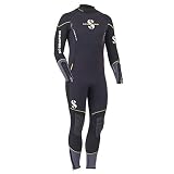 Scubapro Sport Steamer, 5 mm, Men, 2018 - Juego de reguladores para Buceo en Agua fría Unisex, Color Negro y Amarillo