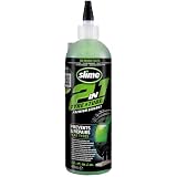 Slime 10193-51 2-in-1 Sellante de Neumáticos y Cámaras, Sellante de Reparación de Pinchazos, Premium, Prevenir y Reparar, apto para todos los Neumáticos y Cámaras fuera de carretera, 473ml (16oz)