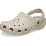 Crocs Classic Zueco, Frappé, Niños, EU 36-37 | Zueco Croslite ligero; orificios de ventilación; correa de talón giratoria; fácil de limpiar; comodidad Crocs icónica