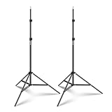 NEEWER Soporte de Luz Fotográfica, 7 Feet/210cm Aleacion de Aluminio (2 | Foto Estudio Trípode StaNDs, para Video, Portrait, Fotografia Iluminacion, para Reflectors, Suave Boxes, Umbrellas