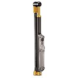 Lezyne Digital Shock Drive - Bomba de suspensión (220 mm), Color Negro y Dorado