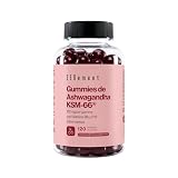 Gummies Ashwagandha KSM-66 120 mg - 5% Withanólidos - 120 Gummies Veganas