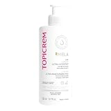 Topicrem - Leche corporal ultra hidratante Mela - Hidrata 24 horas uniformemente, corrige y previene manchas - Textura líquida, fragancia floral - Piel sensible - 500 ml (el embalaje puede variar)