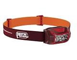 PETZL - Lámpara frontal ACTIK - Tres niveles de iluminación blanco, verde, 450 lúmenes