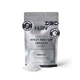 HSN 100% Whey Protein Isolate WPI Sin Sabor 2 Kg | Proteína de suero aislada 93% proteínas. Sin añadidos. Sin soja ni gluten. Apta vegetarianos. No Incluye dosificador