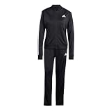 adidas Mujer Essentials 3-Stripes Track Suit, Black, M