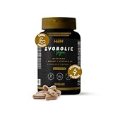 HSN Fórmula Anabólica* Evobolic | 120 Cápsulas Vegetales | Con *Zinc: contribuye al mantenimiento de niveles normales de Testosterona; Vitaminas, Minerales y Extractos de Plantas | Vegano, Sin Gluten