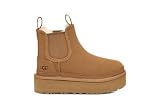 UGG K Neumel Platform Chelsea Chestnut 32.5