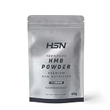 HSN HMB en Polvo | 150g | 3600mg de 100% Beta-Hidroxi-Beta-Metilbutirato de Calcio (HMB-Ca) por Dosis Diaria | No Incluye Dosificador | No-GMO, Vegano, Sin Gluten
