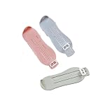 Tutoy Dispositivo universal de medición de pies de bebé, herramienta de guía de tallas de zapatos para niños, medidor de longitud para uso doméstico, color aleatorio, 1 paquete