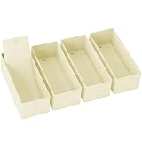 Yucch Juego de 4 Organizadores de Cajones – compatibles con cómoda MALM