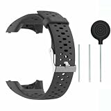 INF Correa Compatible con Polar M400/M430, Negra Silicona Correa para Polar M400/M430