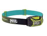 PETZL - Lámpara frontal ACTIK - Tres niveles de iluminación blanco, rojo, 450 lúmenes