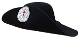 Sombrero peregrino Camino de Santiago, ajustable. Parche distintivo bordado. Pilgrim hat.