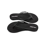 Volcom Forever and Ever - Chanclas, Black out, 5