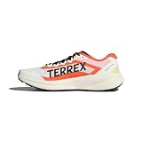 adidas Hombre Terrex Agravic Lite Shoes, FTWR White/Core Black/Impact Orange, 42 2/3 EU