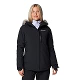 Columbia Ava Alpine II Chaqueta Aislante, Aislamiento Térmico, Material Transpirable, Impermeable, Detalles Desmontables, Piel Sintética Desmontable, Prácticos Bolsillos - Mujer