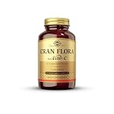Solgar Cran Flora Arándano Rojo | Con Probiótico y Ester-C | 60 Cápsulas | Sin azúcares, sal ni gluten · Fórmula combinada de arándano y probiótico