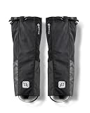 Rab Latok GTX - Polaina impermeable Gore-Tex para senderismo y montañismo, color negro, mediano