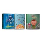 Lote de 3 volúmenes: The Rainbow Fish + Rima ou combina? + O melhor livro