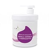 PHYSIOCEUTICALS - Crema Masaje Árnica Hipérico Harpagófito 1000ml + Dosificador - Uso Profesional, Especialistas, Fisioterapia y Quiromasaje profesional
