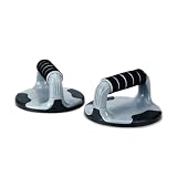 ResultSport Soportes de Ejercicio para Flexiones con Mango de Espuma para Hombres y Mujeres, un perfecto entrenamiento de press de pecho