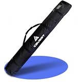 cavest Bolsa de esquis y Bastones Reforzada Impermeable 190cm y 170cm - Funda Esqui - Funda esquis (1,70m)