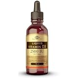 Solgar Vitamina D3 Líquida 2500 UI | Sabor Naranja Natural | 59 ml