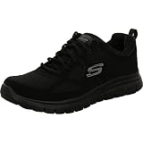 Skechers Burns- Agoura Hombre Scarpe da ginnastica, Black, 44 EU