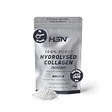HSN Colágeno Hidrolizado Bovino en Polvo | Sin Sabor 1Kg | 10g Péptidos de Colágeno de Bajo Peso Molecular por Dosis Diaria. Sin Añadidos ni Aditivos. No Incluye Dosificador