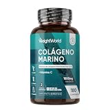 Colágeno Marino Hidrolizado con Vitamina C 1800mg - 180 Comprimidos