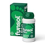 Funsol® Polvo desodorante para pies - 60 g | Reduce el sudor excesivo y combate el mal olor de los pies; para mayor protección también calzado y calcetines