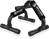 5BILLION Soporte para Flexiones Push Up Bars Stand - Gimnasio en casa Ejercicio Rutina de ejercicio Formación - Bueno para Tu Entrenamiento Muscular - Mango de espuma (Negro)