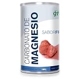 GHF - GHF Carbonato de Magnesio Bote Sabor Fresa 180 gr