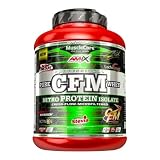 Amix | Proteína CFM Nitro Whey Con Actinos - Ayuda a Mantener la Masa Muscular - Con Enzimas Digestivas - Fácil Digestión - Rápida Absorción - Proteína en Polvo - 1 Kg - Sabor Doble Chocolate