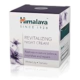 Himalaya Herbals Revitalizing Night Cream | Crema lujosa, profunda, penetrante y hipoalergénica |Crema facial durante la noche para las pieles secas y mixtas (Revitalizing Night Cream)